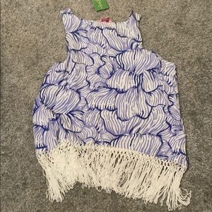 Lilly Pulitzer fringe top